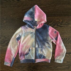 Sofi Kids Tie-Dye Zip-Up Hoodie